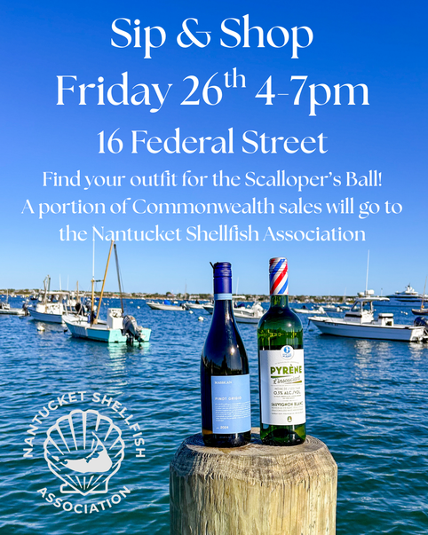 Tasting with Commonwealth for the Nantucket Shellfish Association