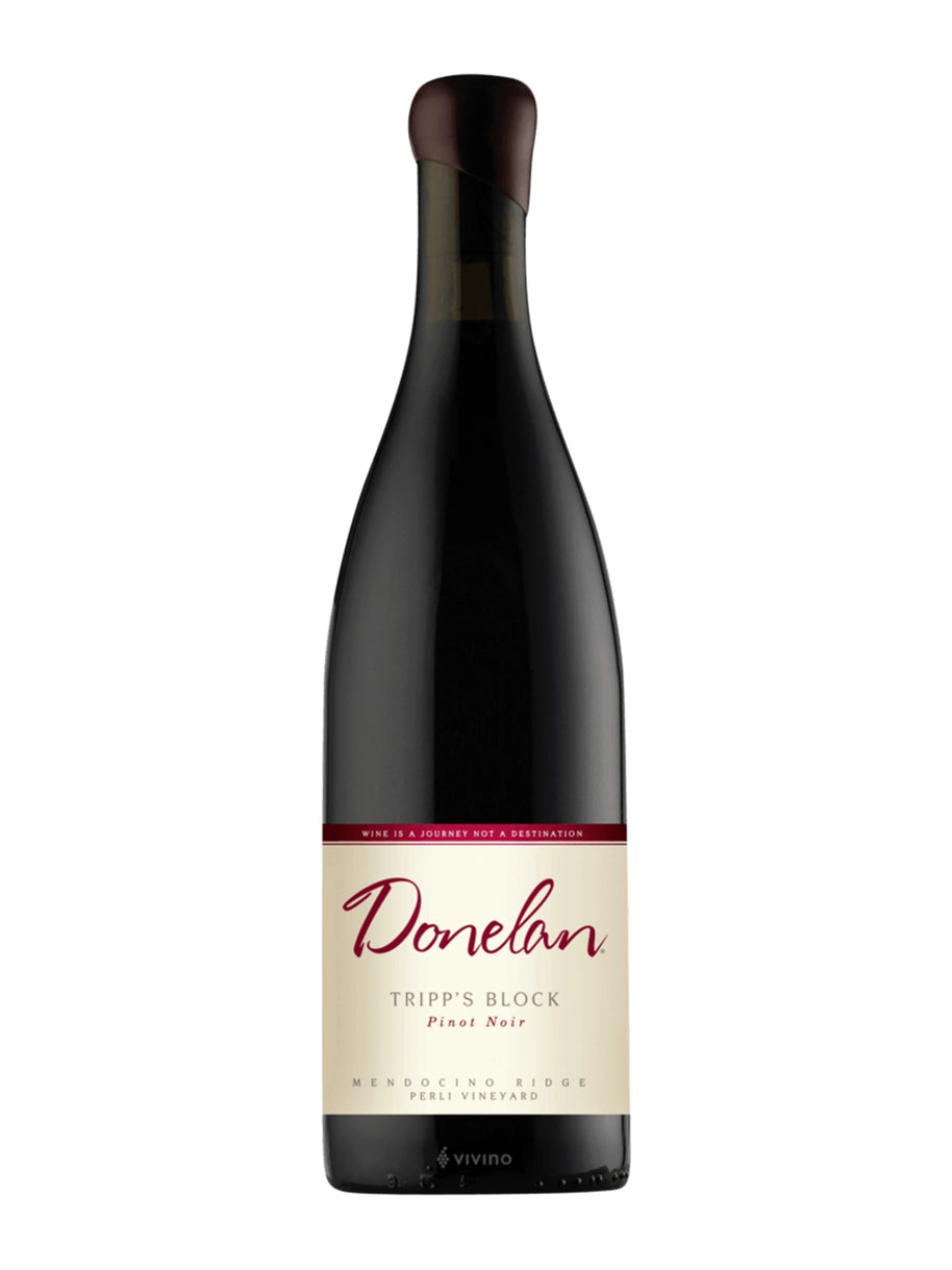 Donelan Wines Pinot Noir Tripp's Block Perli Vineyard Mendocino Ridge, 2019