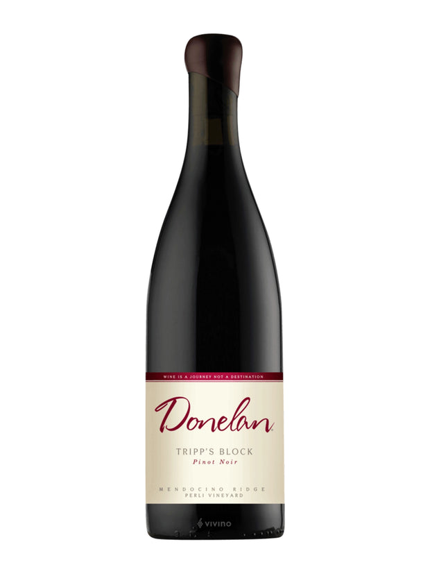 Donelan Wines Pinot Noir Tripp's Block Perli Vineyard Mendocino Ridge, 2019