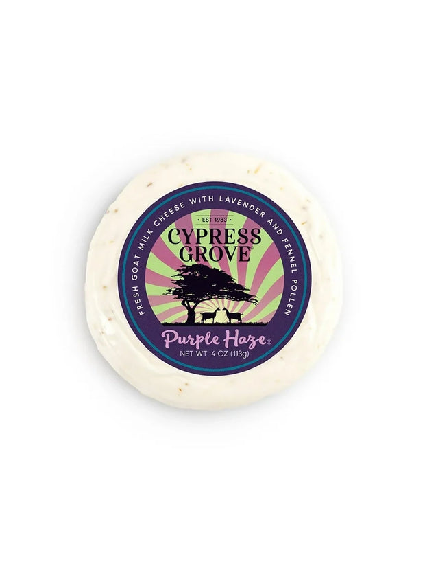 Purple Haze Goat Cheese 4 oz