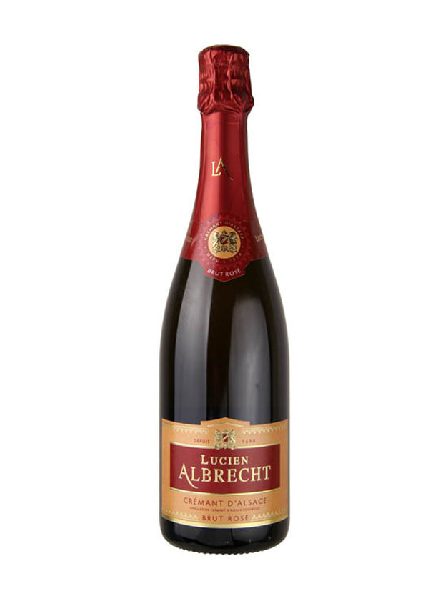 Lucien Albrecht Cremant d'Alsace Brut Rosé, morwine.com